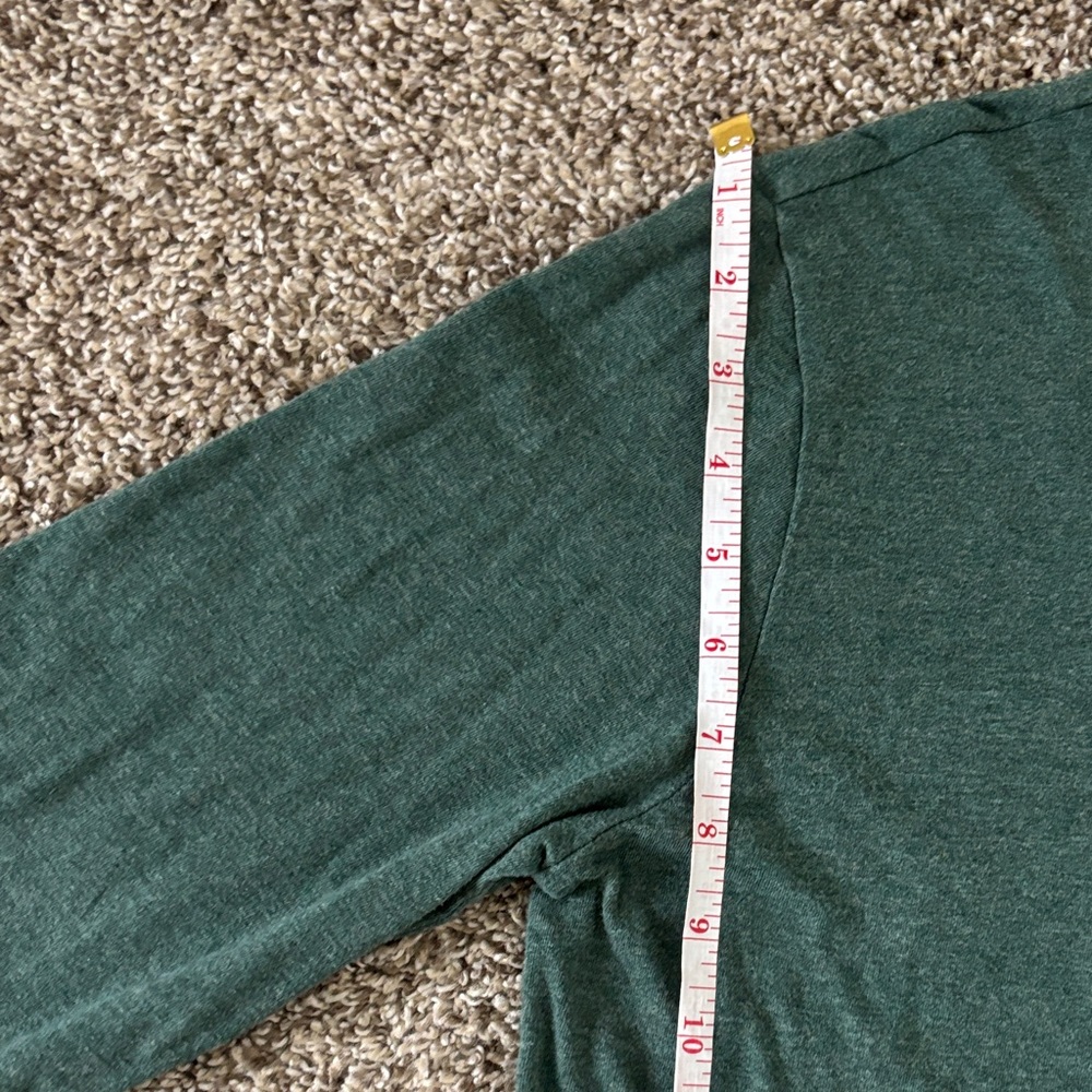 Polo by Ralph Lauren Men's Forest Green Long Sleeve Tee 100% Cotton Size M - Picture 8 of 13